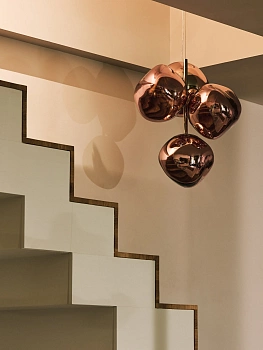 Люстра Melt Chandelier Mini Copper MEC04CO-CEUM4