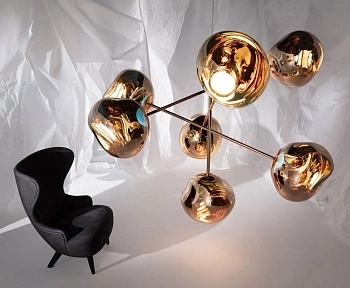 Люстра Melt Led Chandelier Copper Large MEC02CO-CEUM4