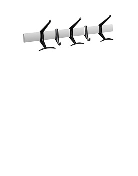 Вешало Hanger 60 Cm (чёрное) 8172/09