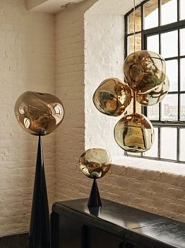 Люстра Melt Mini Chandelier MEC04BR-CEUM4