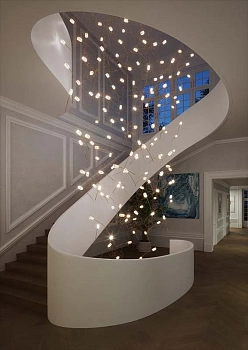 Slamp Люстра Tulip Suspension 14 round prisma