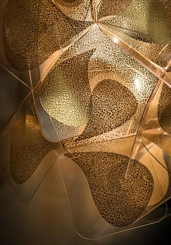 Slamp Люстра Clizia Mama Non Mama Suspension large gold