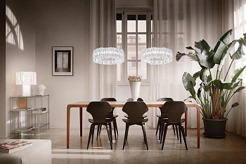 Slamp Люстра Accordéon Suspension white