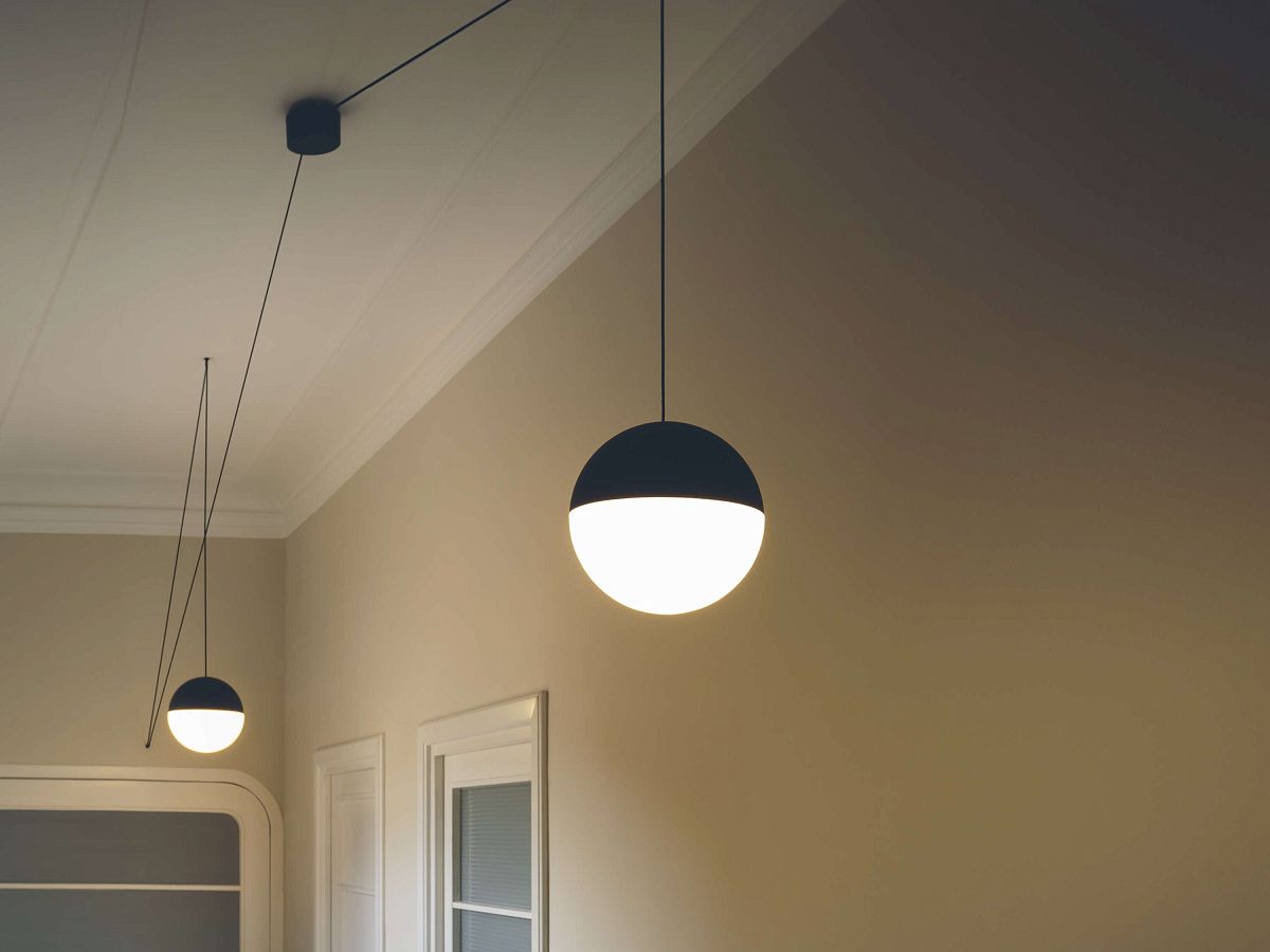 Люстра String Light Sphere Black Люстра String Light Sphere Black