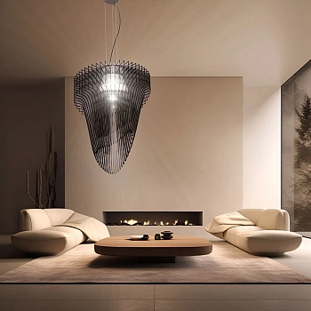 Slamp Люстра Aria Suspension extra large black