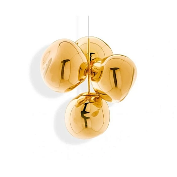 Люстра Melt Chandelier Small Gold MEC01GO-CEUM4
