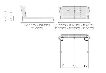 Кровать Bretagne