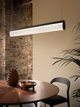 Slamp Люстра Modula Suspension 1 black/crystal