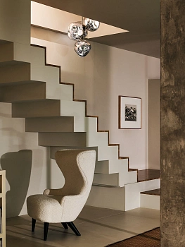 Люстра Melt Chandelier Mini Silver MEC04CH-CEUM4