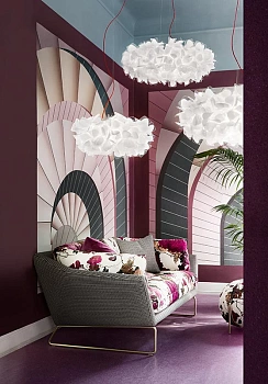 Slamp Люстра Clizia Mama Non Mama Suspension large white