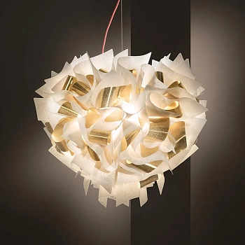 Slamp Люстра Veli Aurea Suspension large white/gold