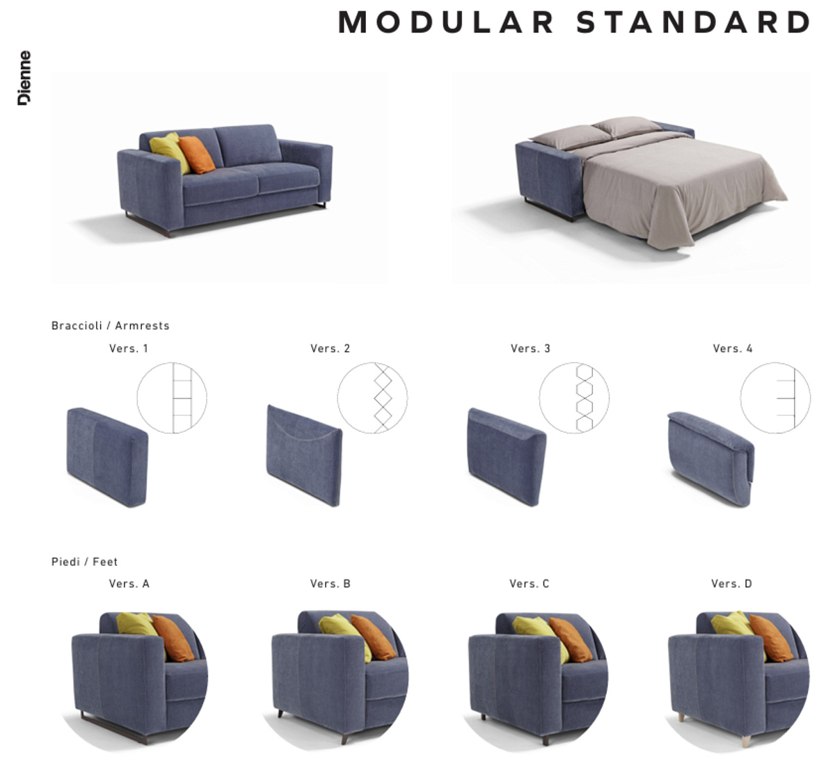 Диван-кровать Modular Standart Диван-кровать Modular Standart