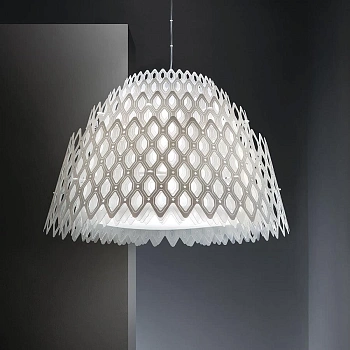 Slamp Люстра Half Charlotte Suspension white