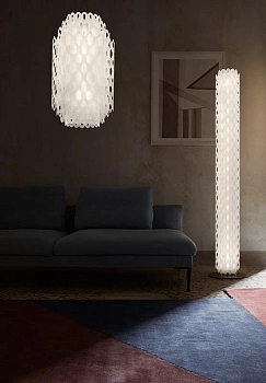 Slamp Люстра Chantal Suspension medium white