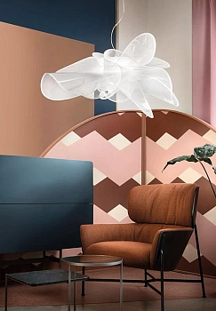 Slamp Светильник 73x43 LA BELLE ETOILE suspension ETOSS00WHT01T00LEDEU