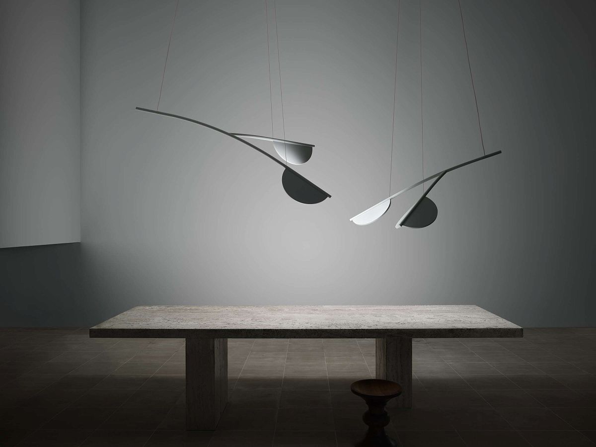 Flos Люстра Almendra Organic Liliac Metallized Flos Люстра Almendra Organic Liliac Metallized