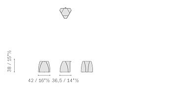 Пуф Hudson 420x365x380