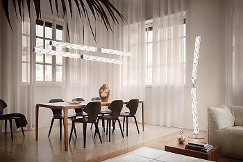 Slamp Люстра Hugo Architectural System 3 prisma