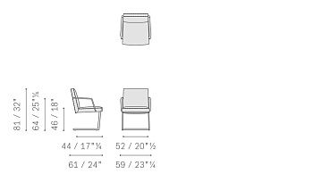 Стул Chancellor 610x590x810