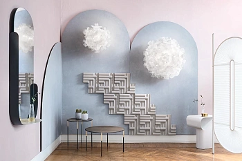 Slamp Светильник настенно-потолочный Clizia Ceiling/wall large pixel