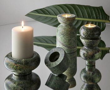 Подсвечник Stone ROCH03GR