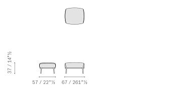 Пуф Archibald 570x670x370