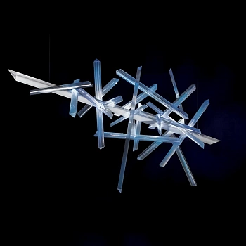 Slamp Люстра La Traviata Suspension 180 prisma