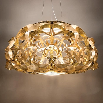 Slamp Люстра Quantica Suspension 120 gold
