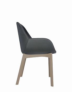 Стул Clap pvc (темно-серый) 4183/TG