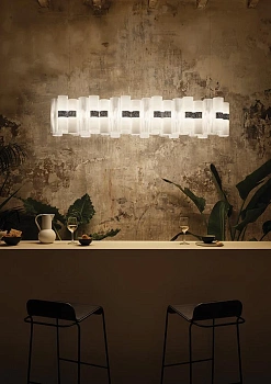Slamp Люстра La Lollo Suspension medium pewter