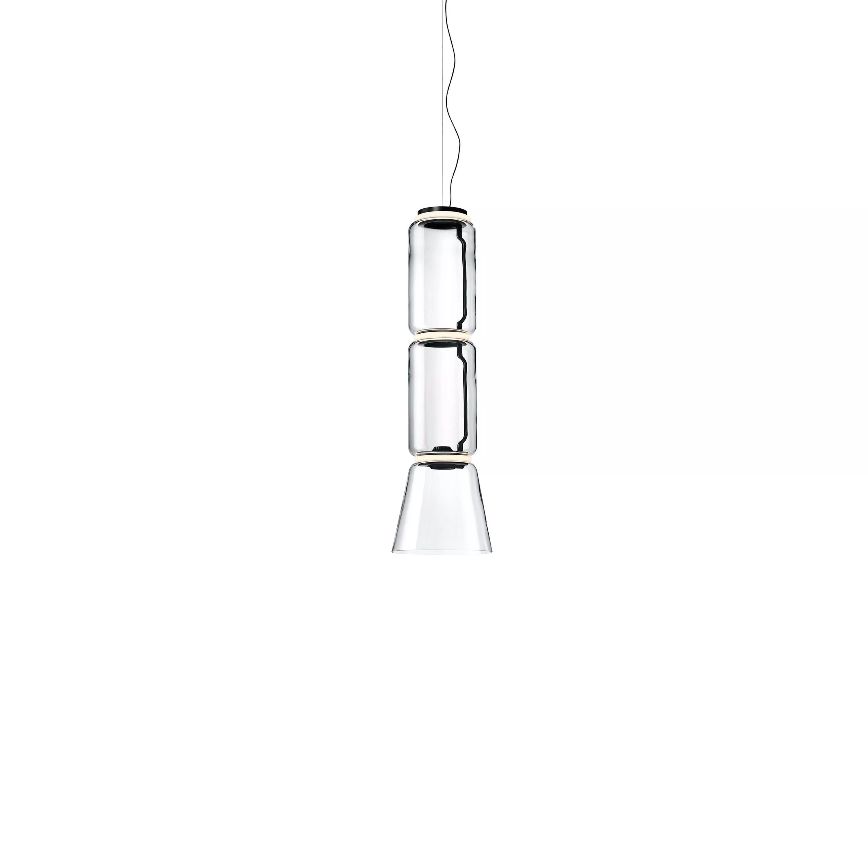 Люстра Noctambule Suspension 2 Low Cylinder Cone