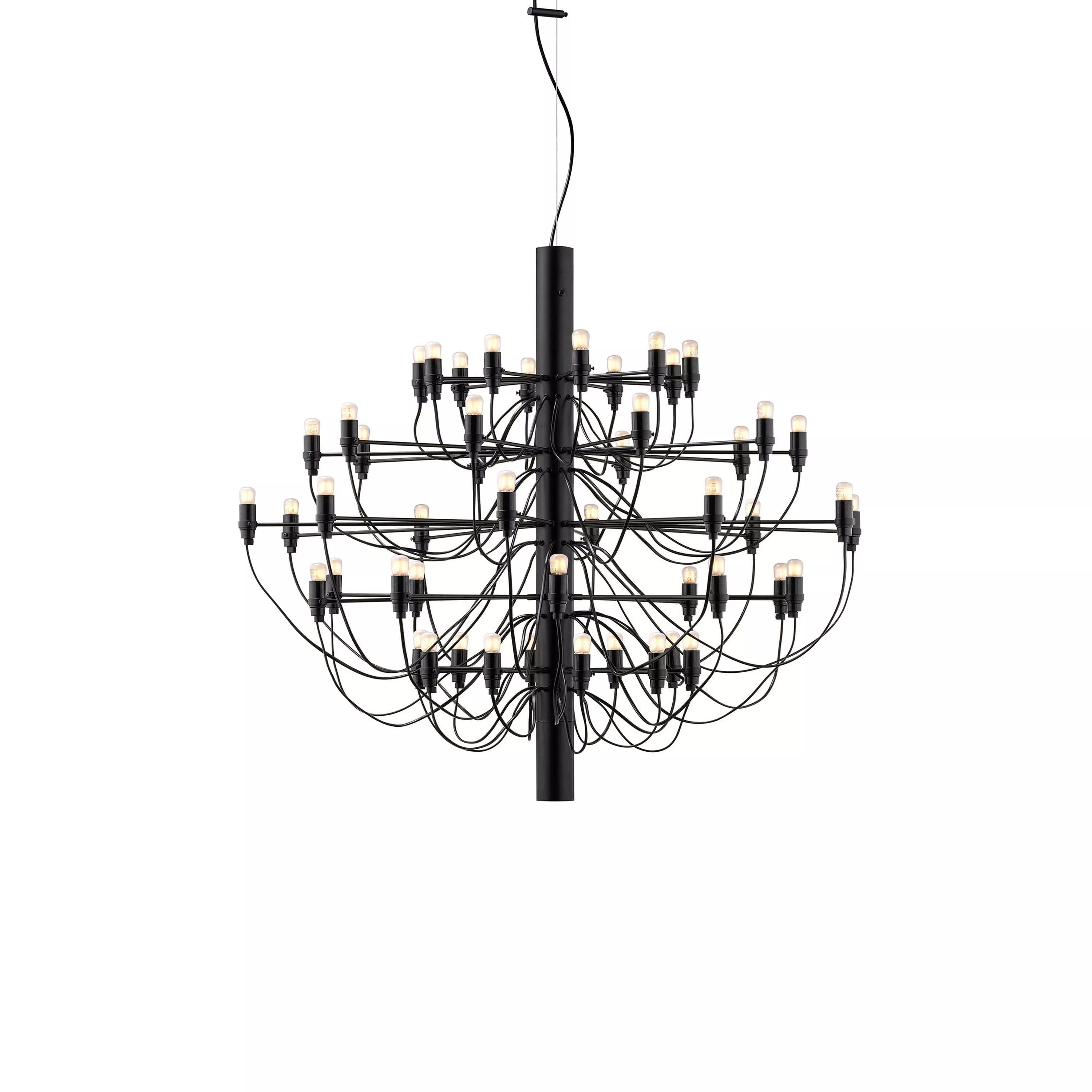 Люстра 2097/50 (frosted bulbs) Matt Black